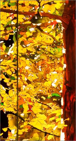 Detail: Im Herbstwald 4