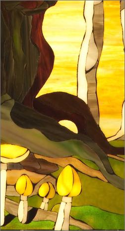 Detail: Birkenwäldchen